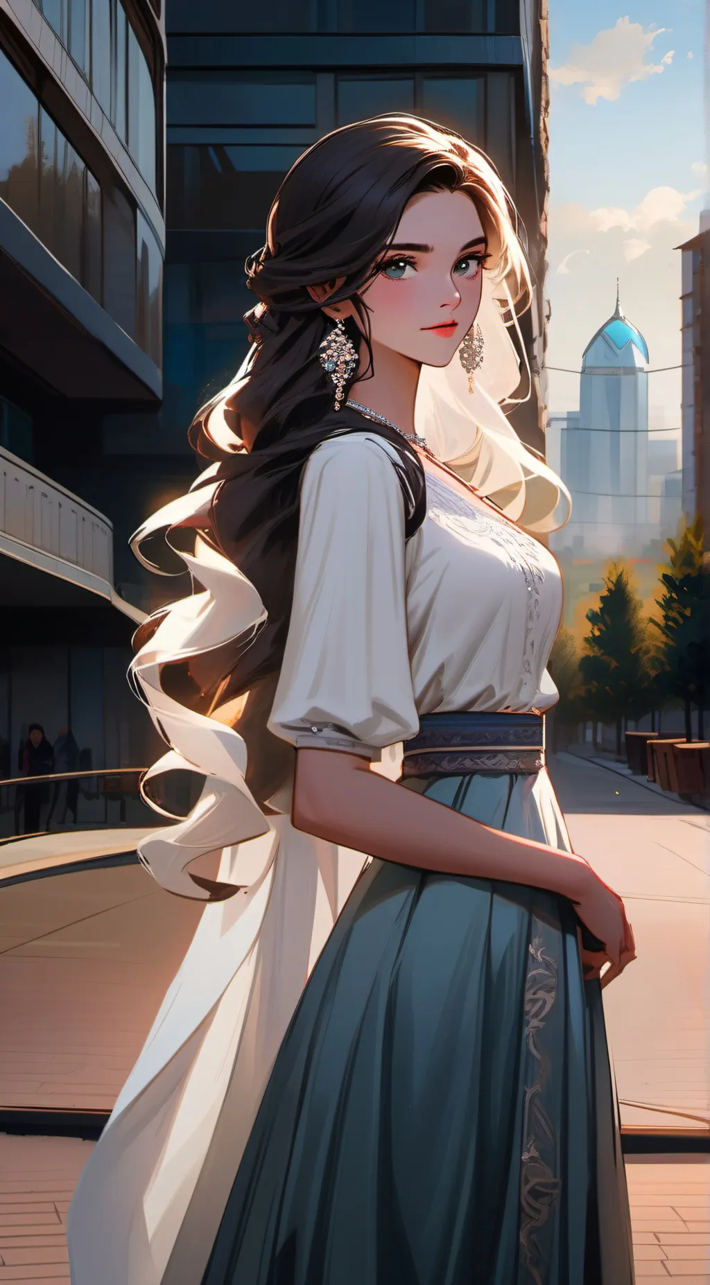 ai character: Natalie background