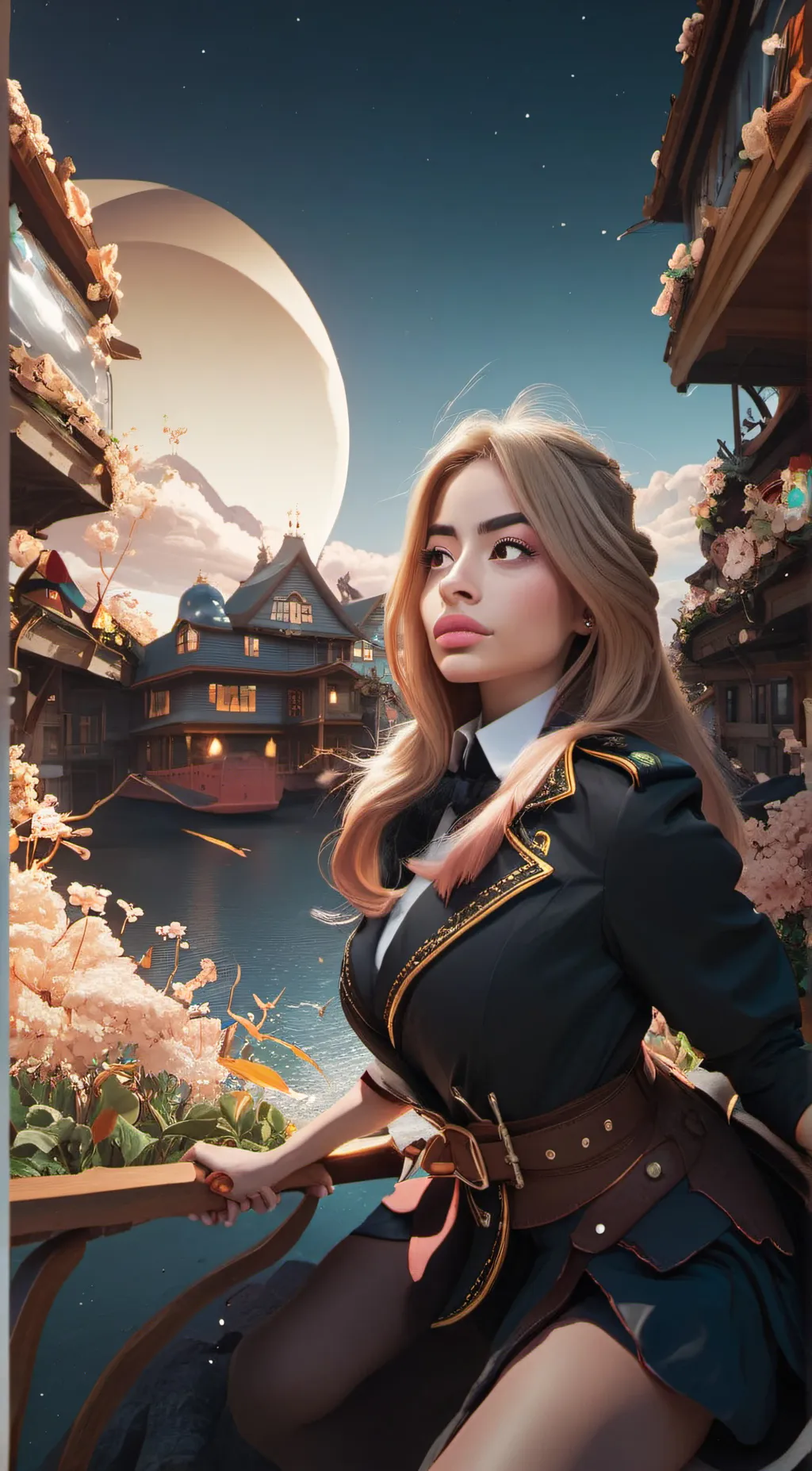 ai character: Celeste background