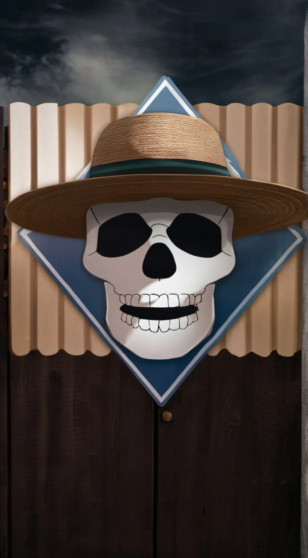 ai character: Straw hats background