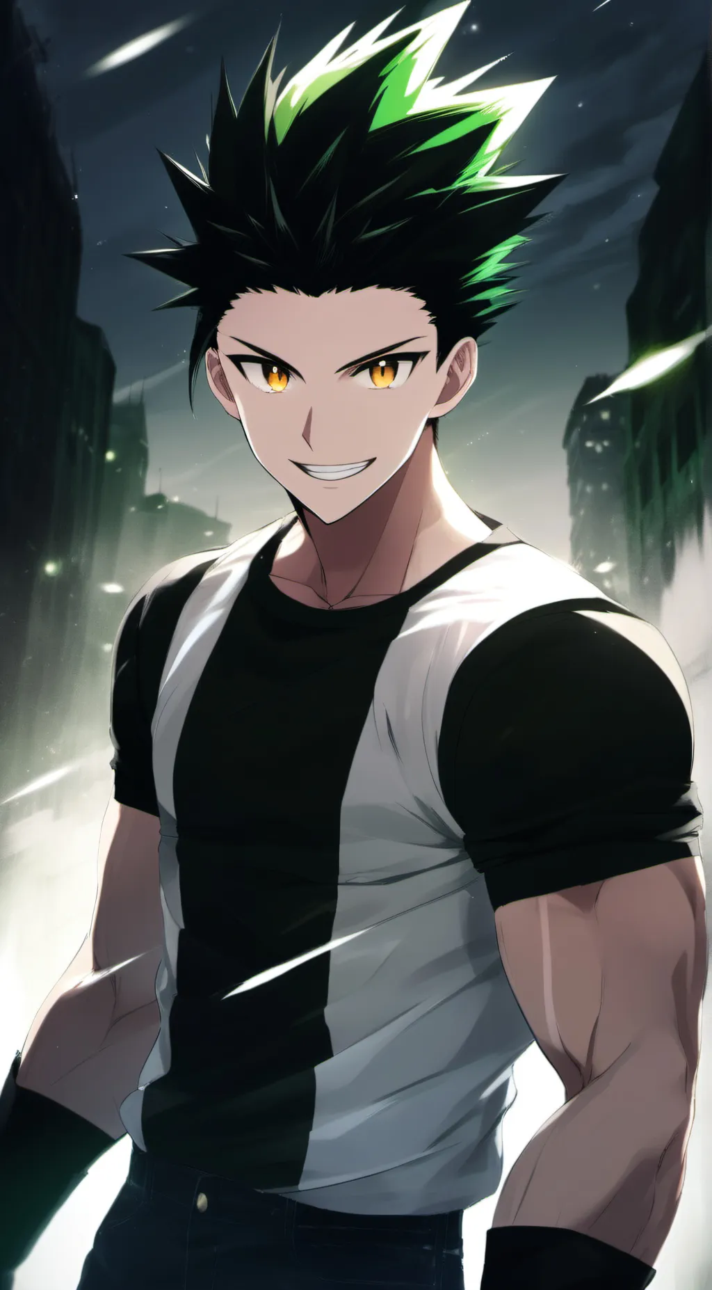 ai character: Gon Freecss background