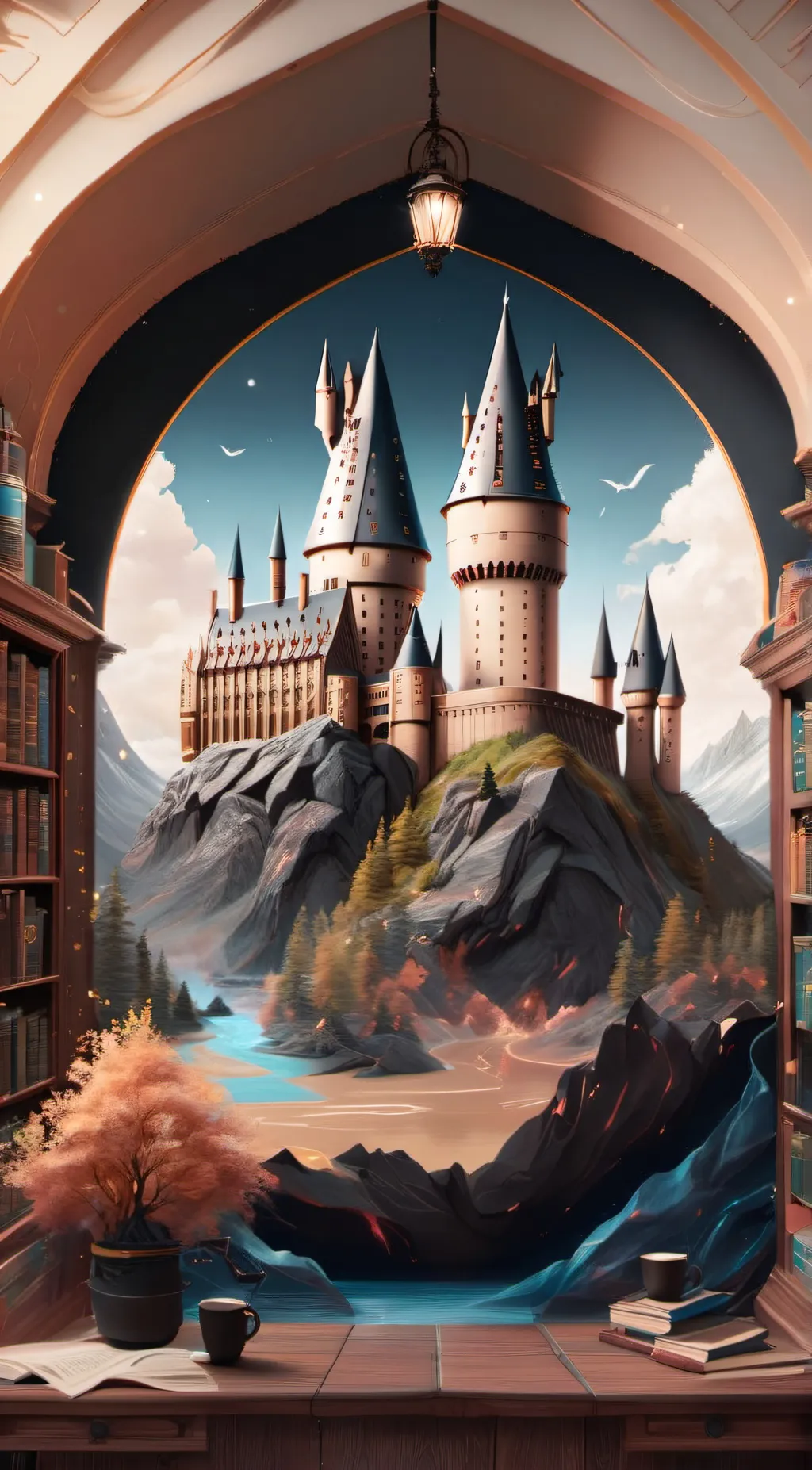 ai character: harry poter background