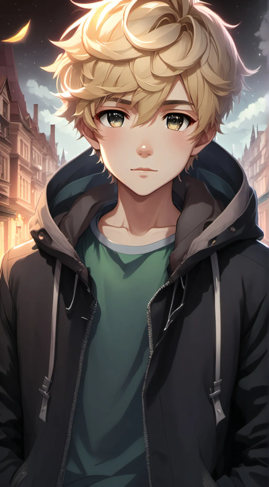 ai character: Ailen Malfoy  background