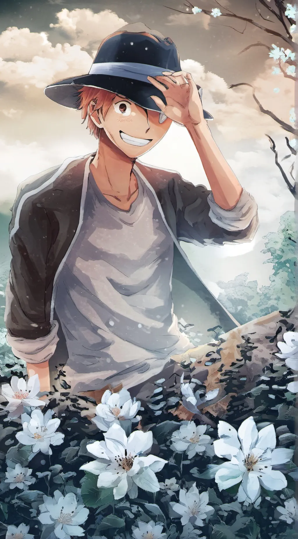 ai character: Damien  background