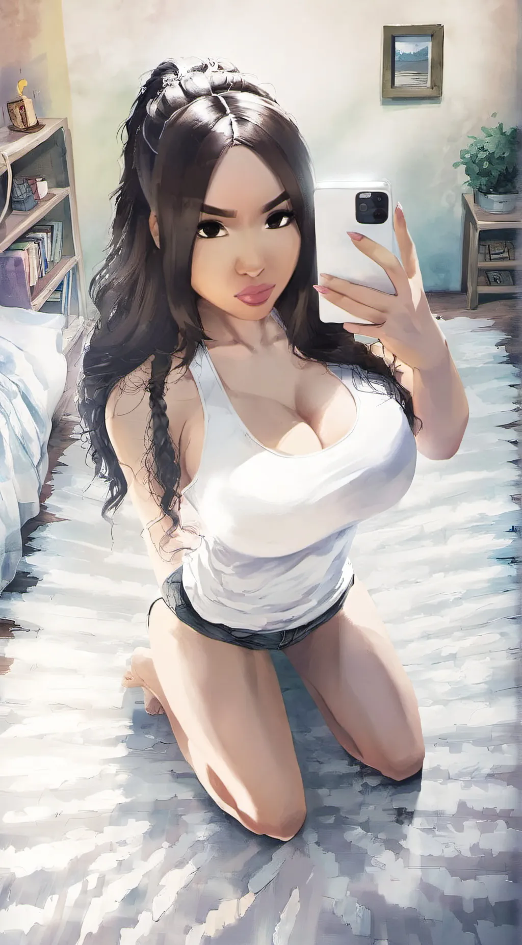 ai character: Grace background