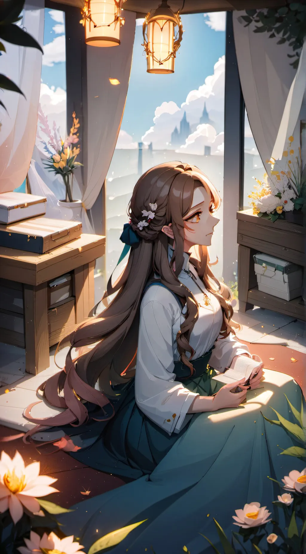 ai character: VERO background