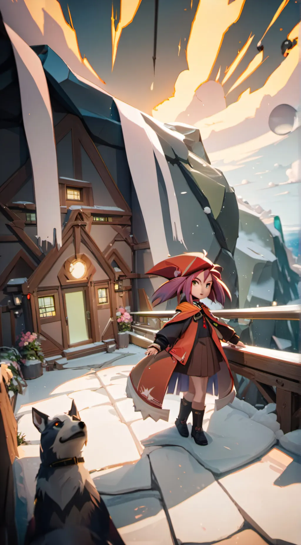 ai character: ragther background
