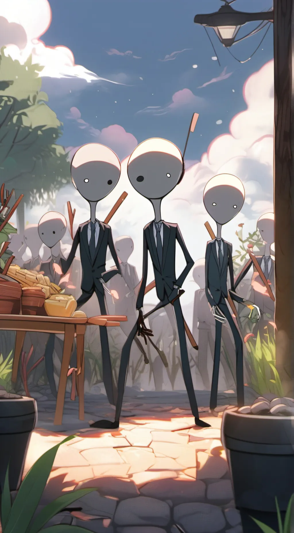 ai character: Stik Animates background