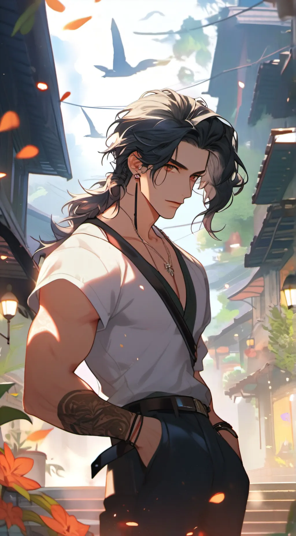 ai character: Liam background