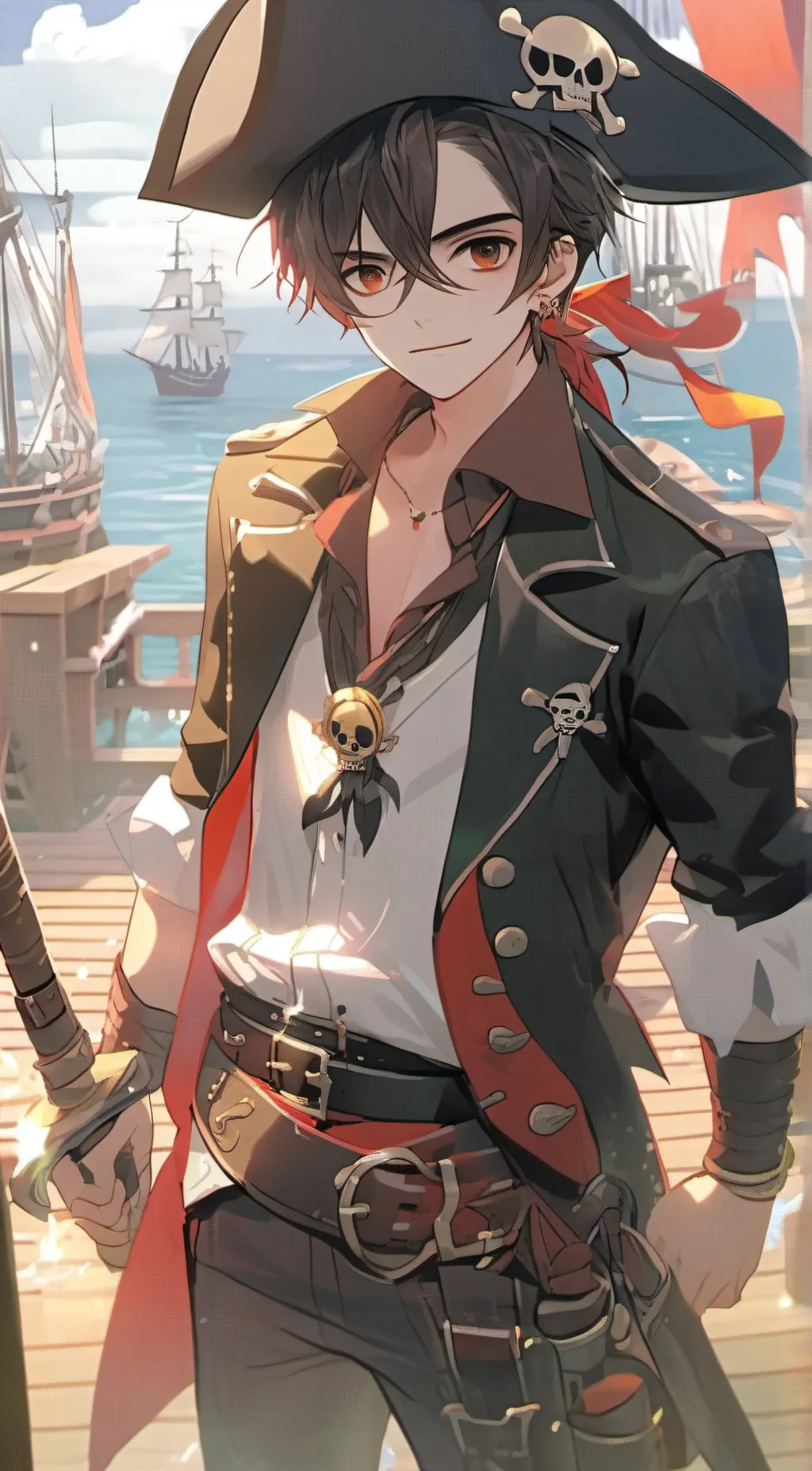 ai character: Zack background