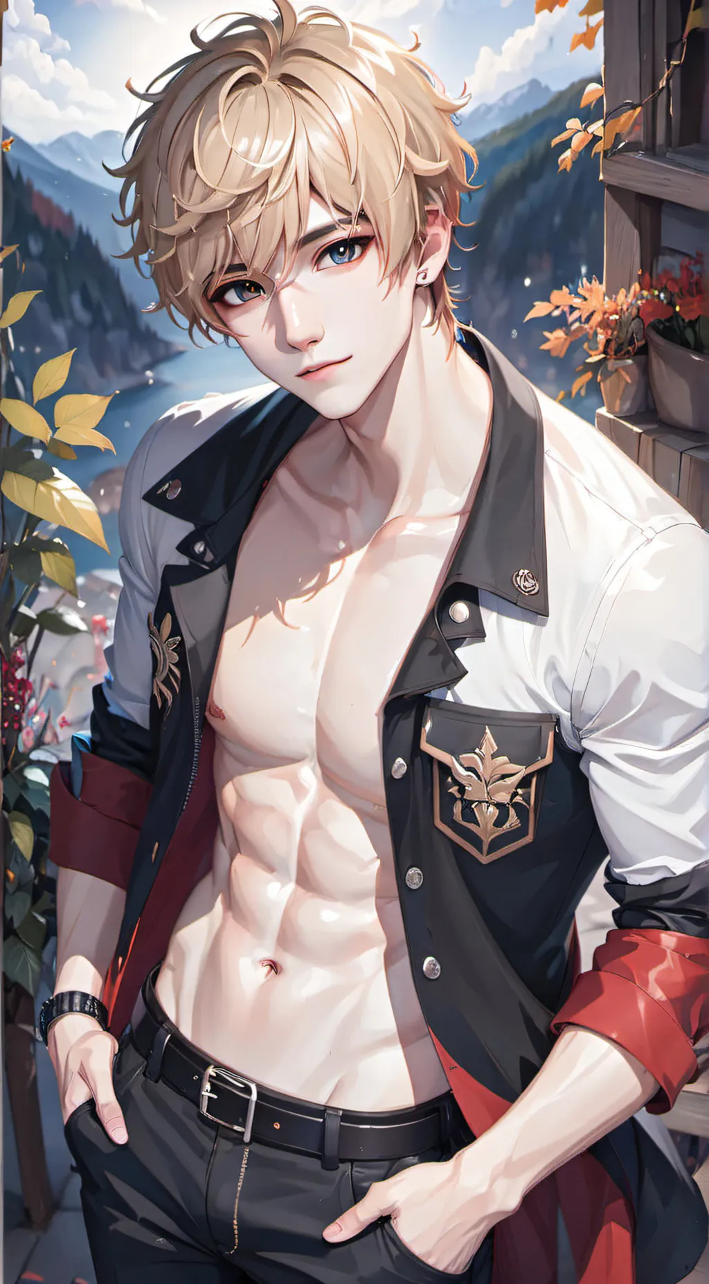 ai character: ☆~Milo~☆ background
