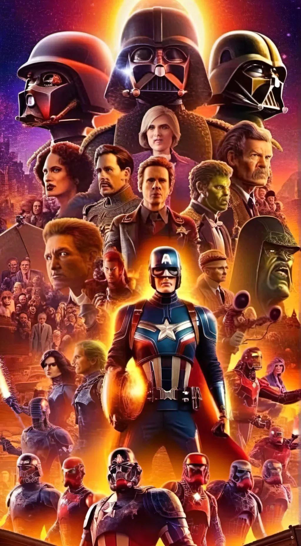 ai character: Avengers background