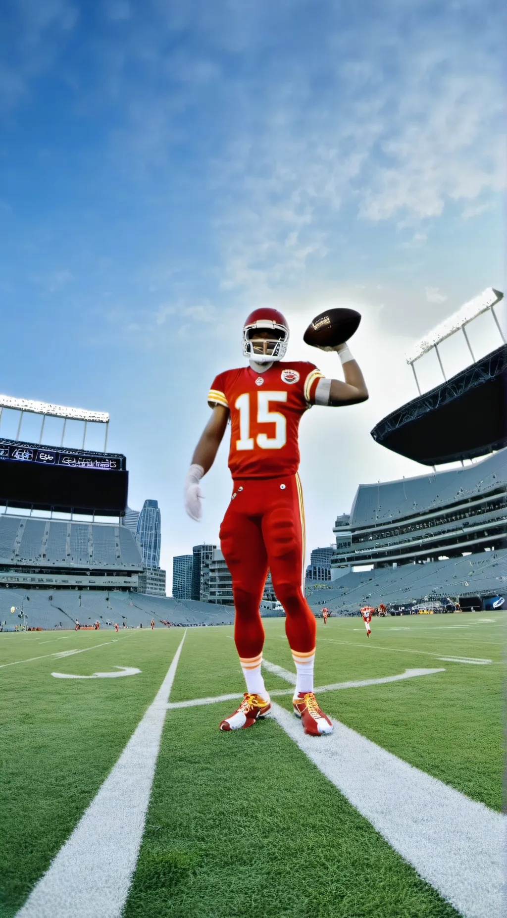 ai character: Patrick Mahomes background