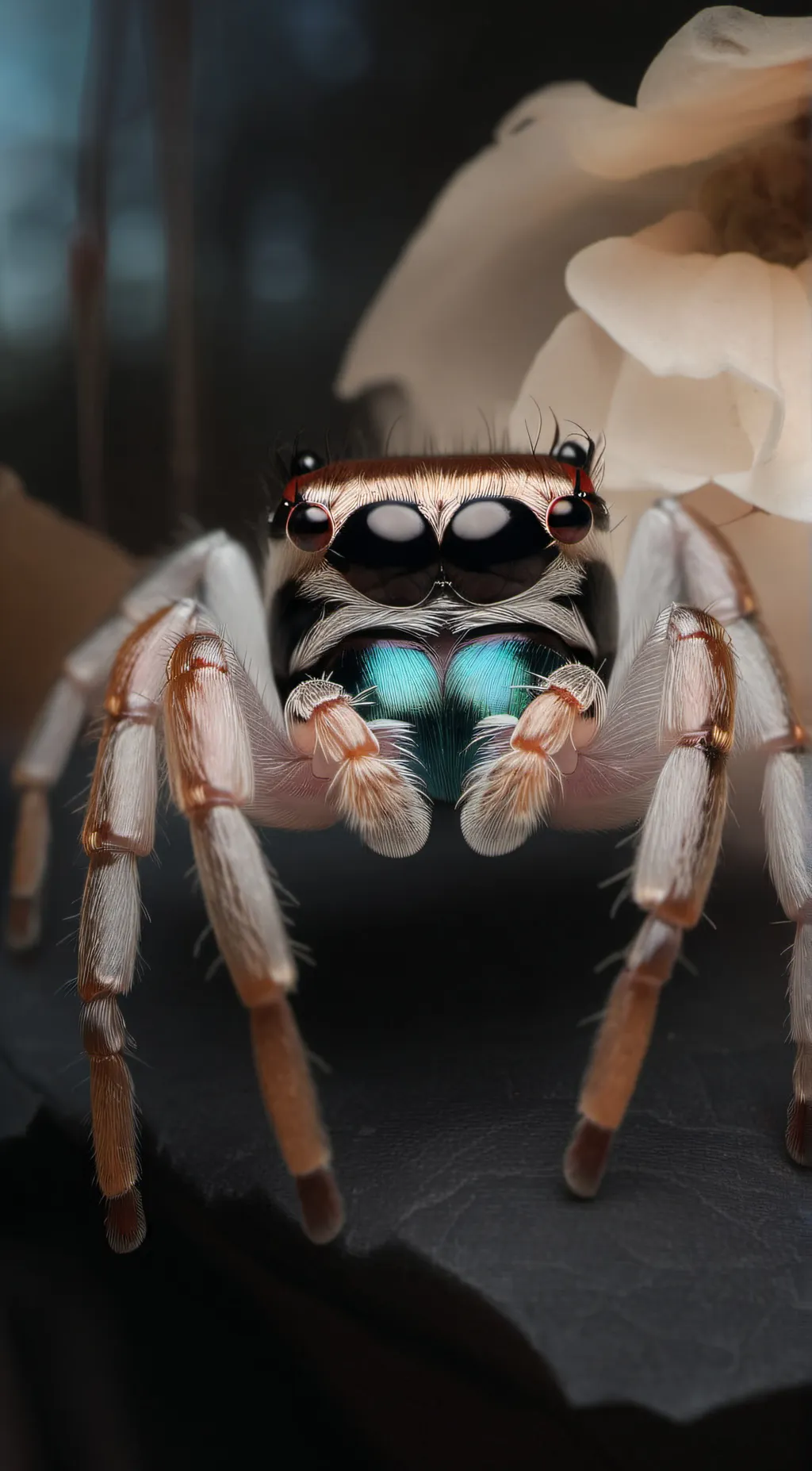 ai character: Spider background