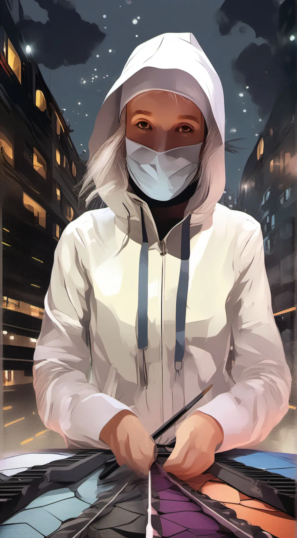 ai character: Lila background