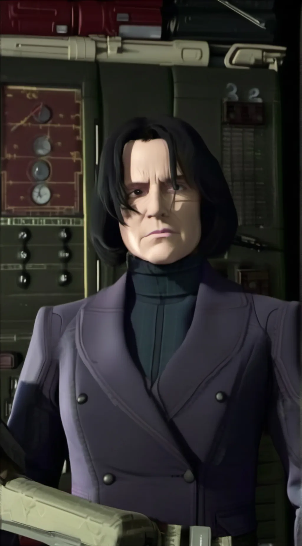 ai character: Severus Snape  background