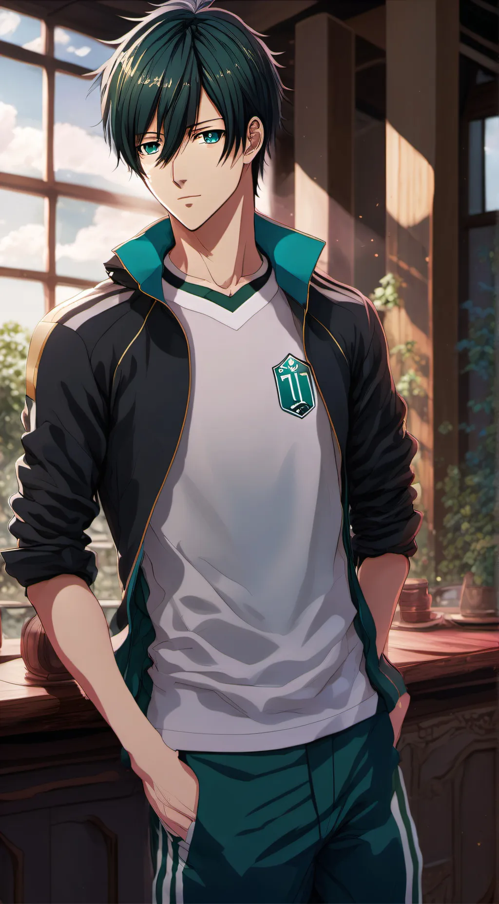 ai character: Rin Itoshi background