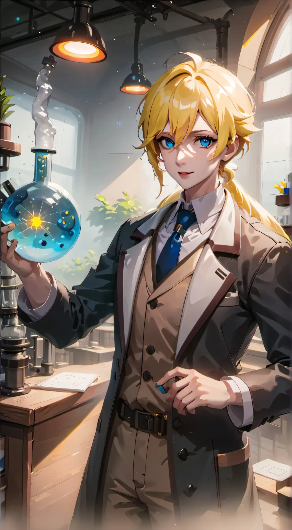 ai character: Alexander background