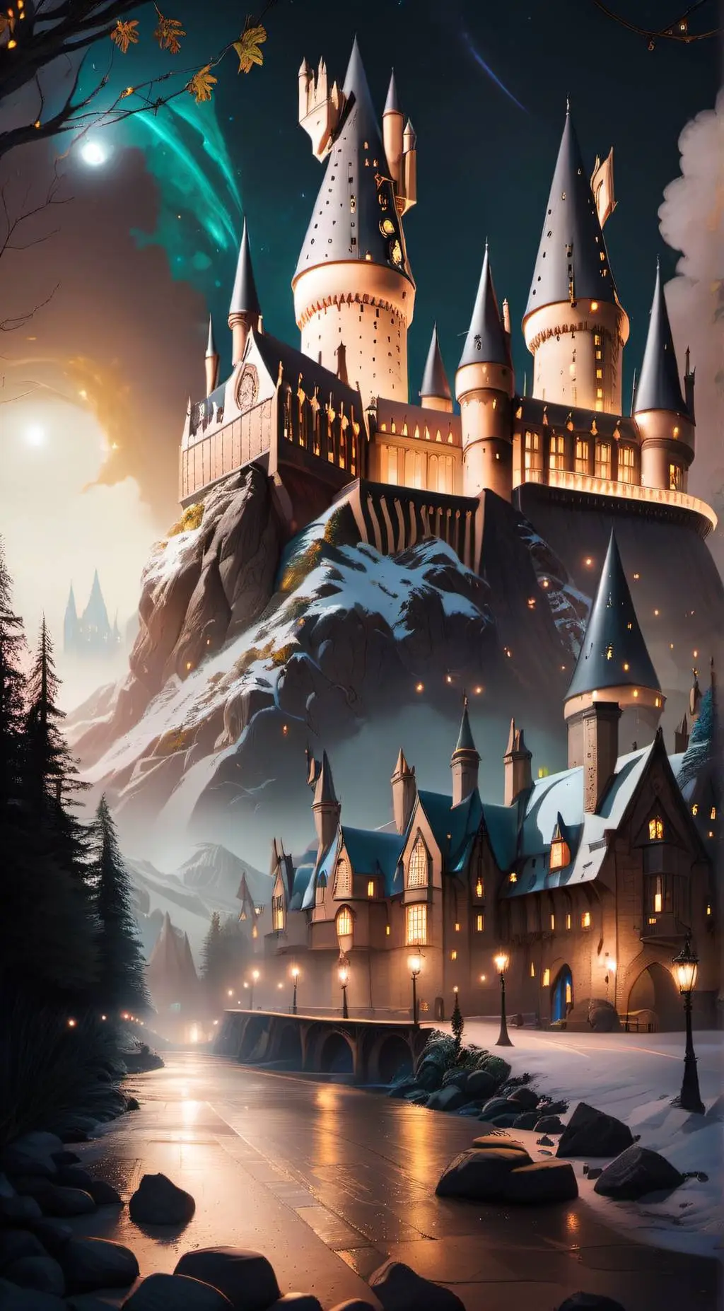 ai character: Hogwarts (Female) background