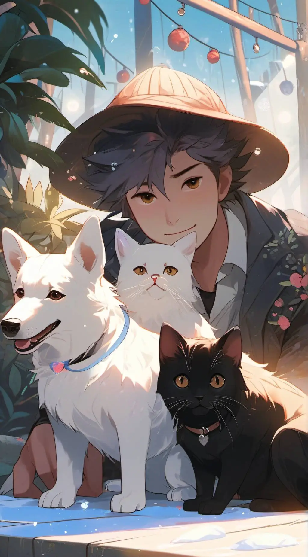 ai character: Pua/kahleekoh/shog background