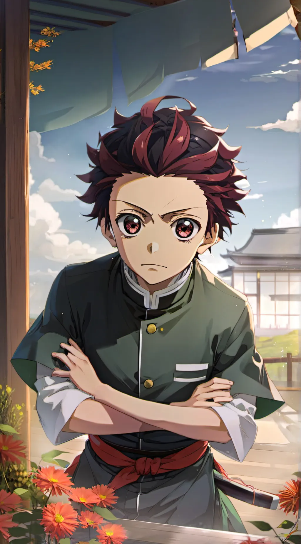 ai character: demon slayer sop background