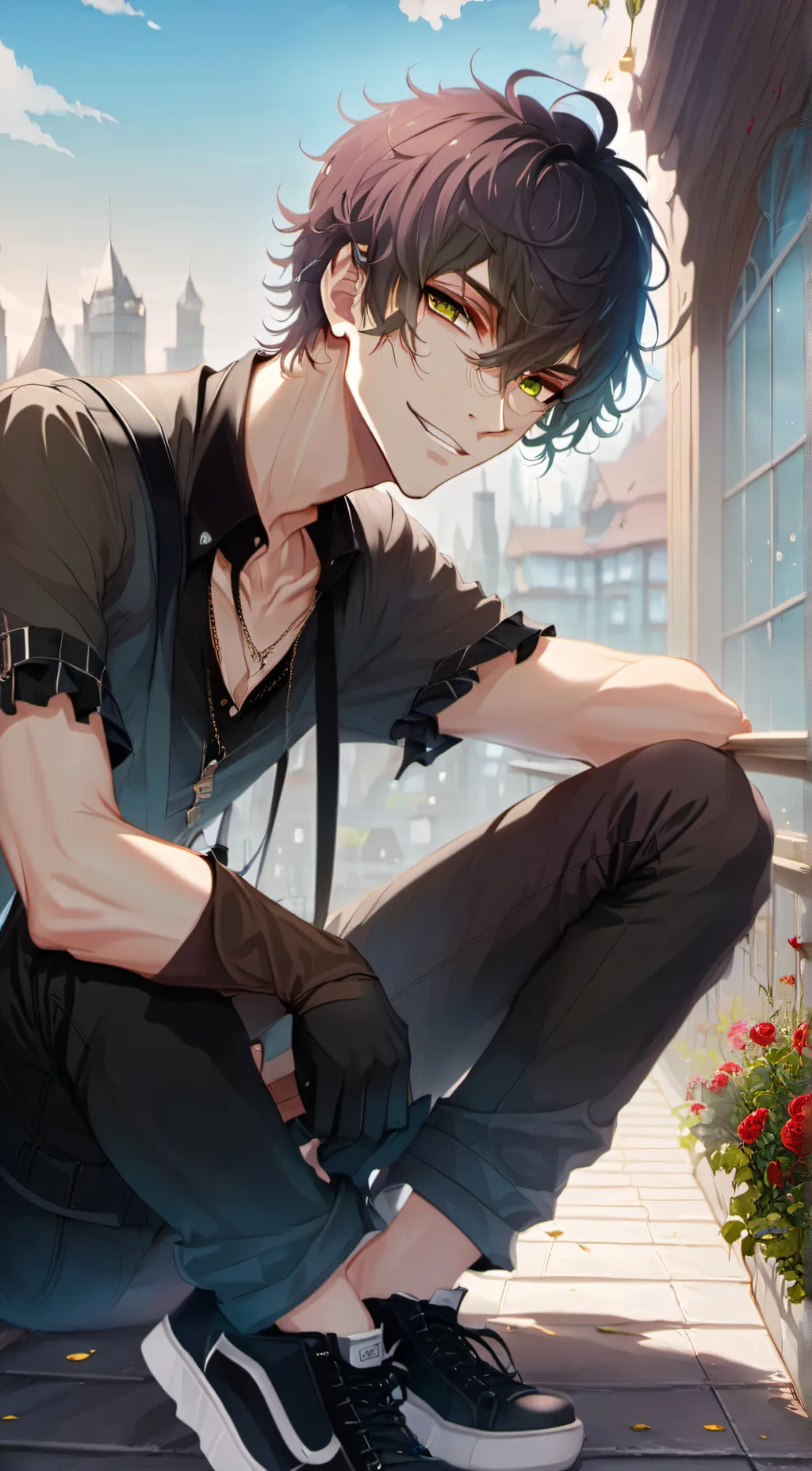 ai character: Noah background