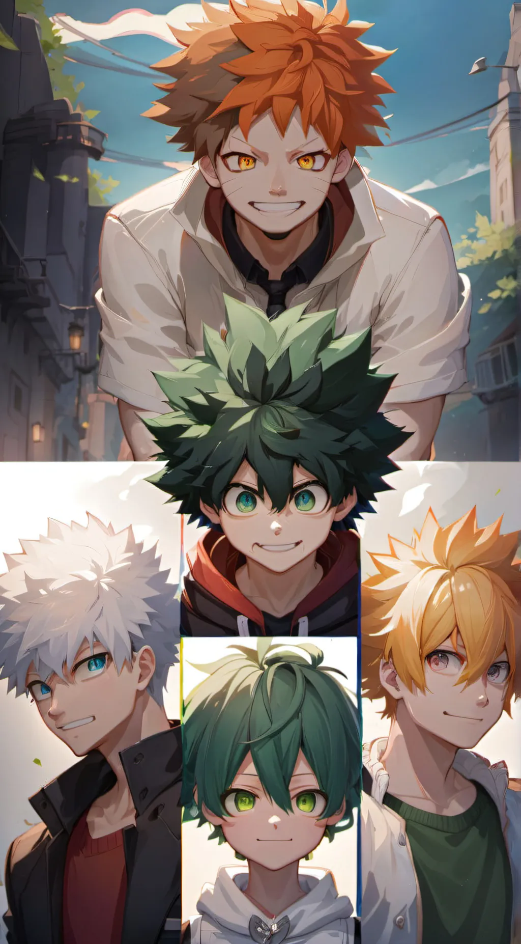 ai character: shotodekubaku background