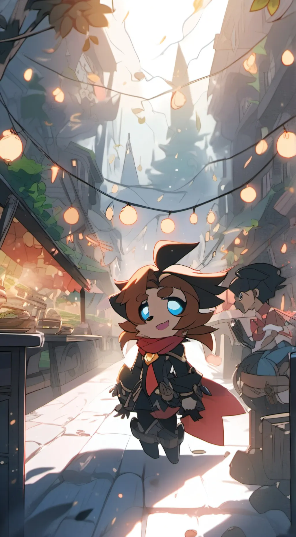 ai character: The lost power  background