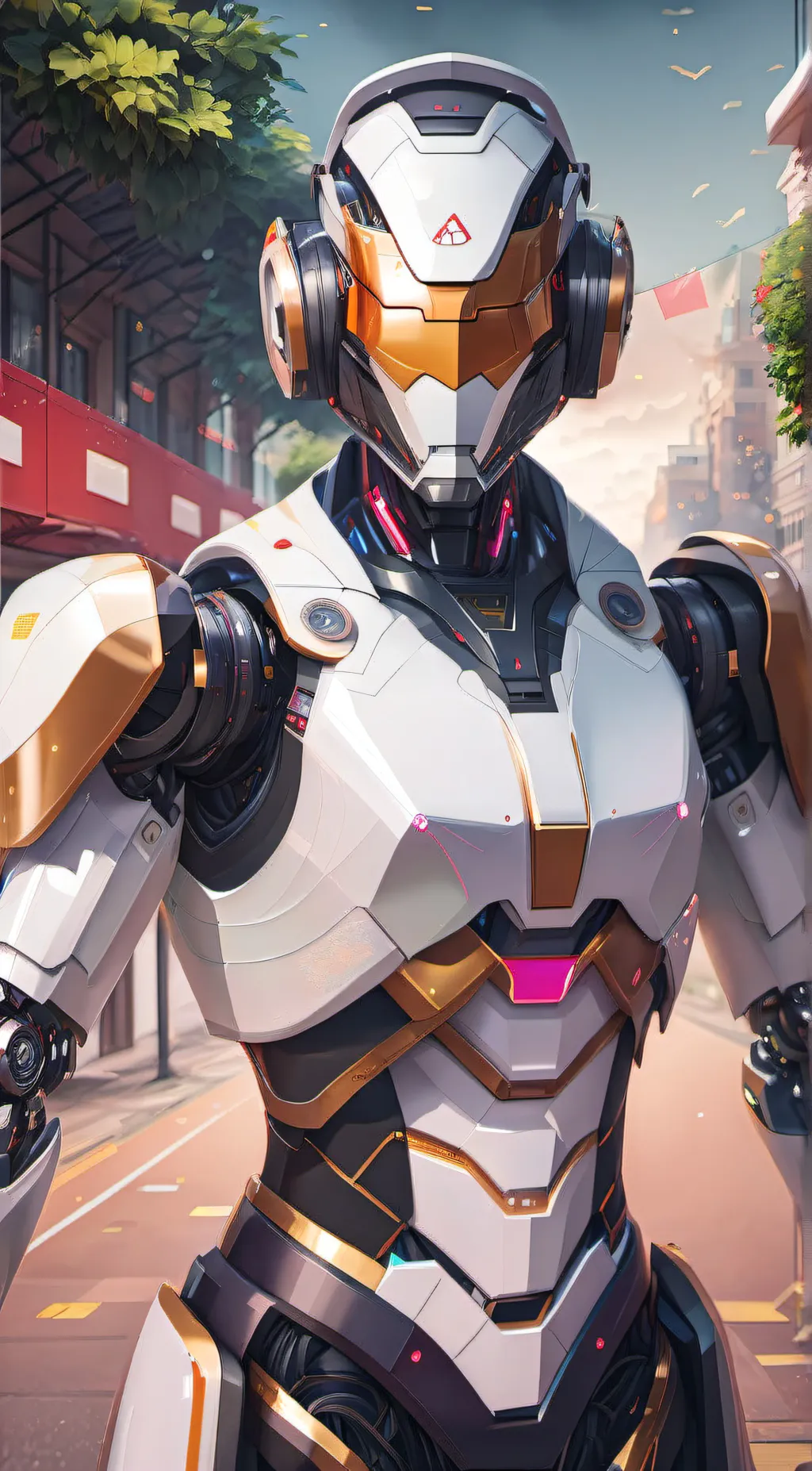 ai character: Funny AI background