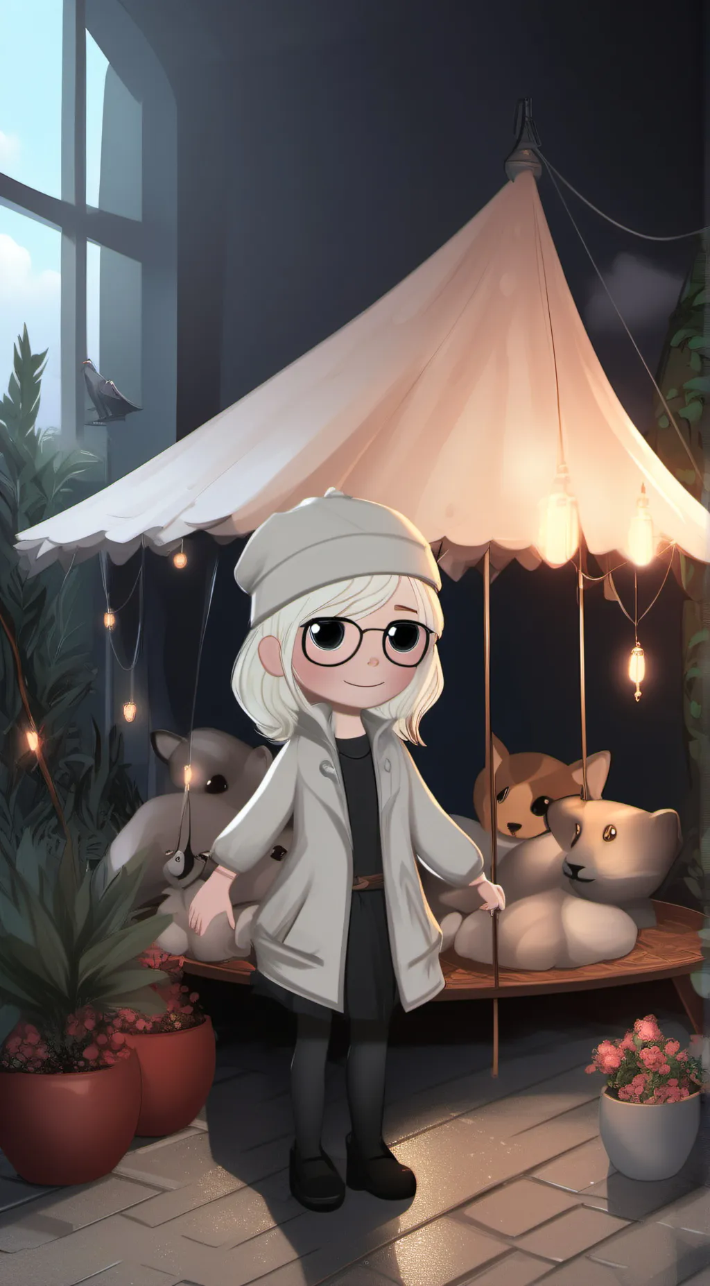ai character: Jenny  background