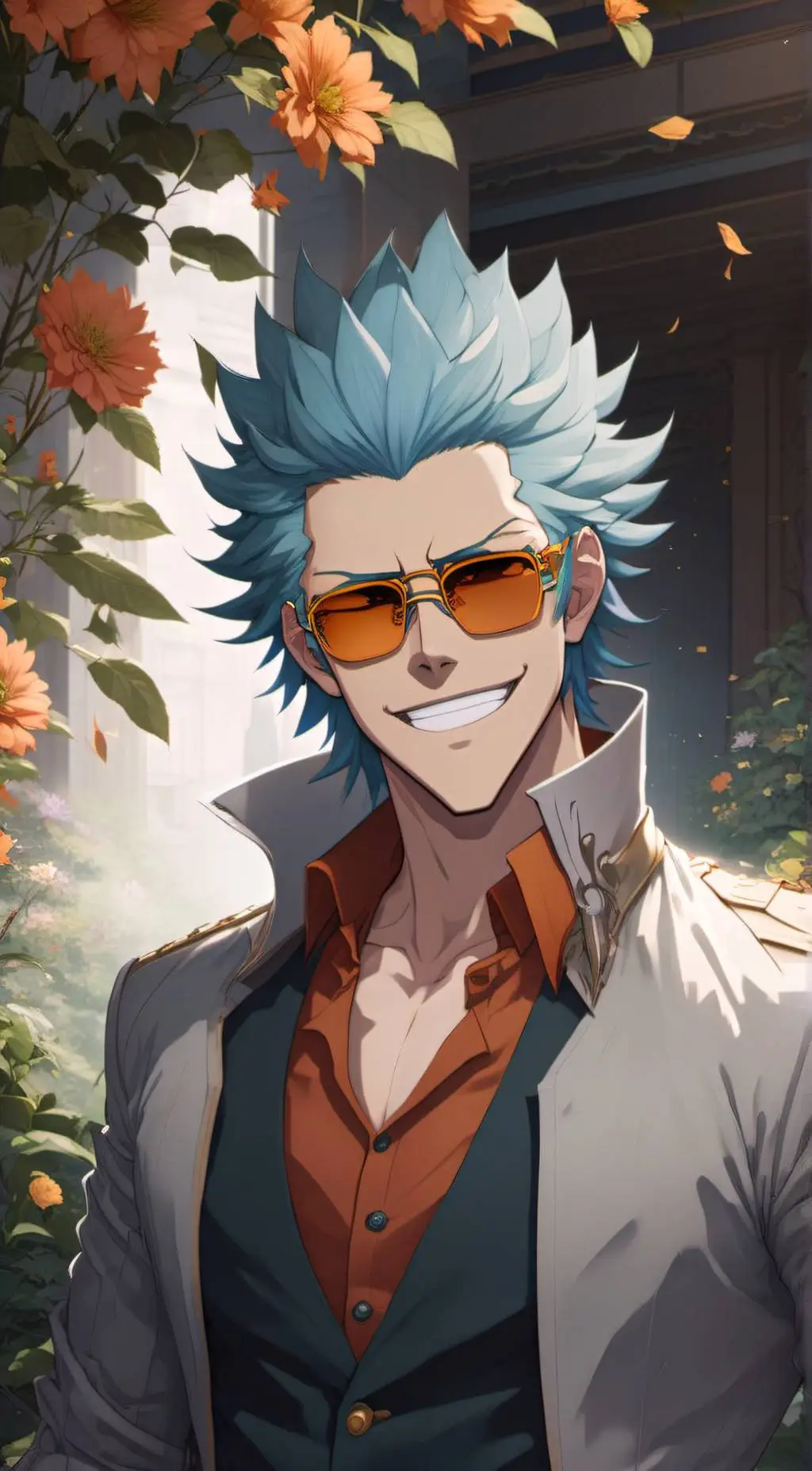 ai character: Franky background