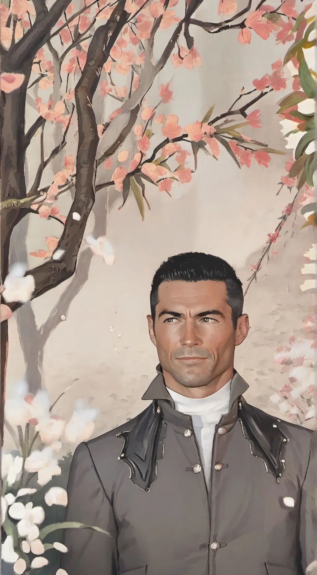 ai character: Ronald  background