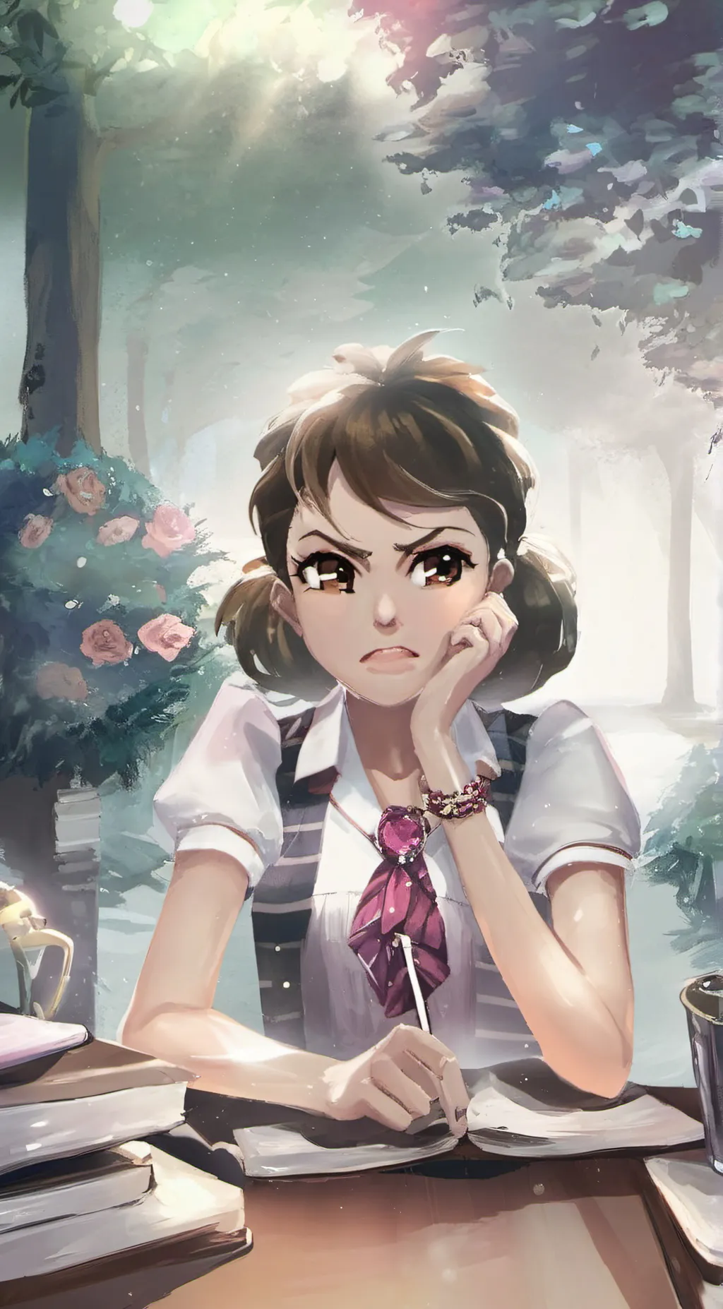 ai character: Mia background