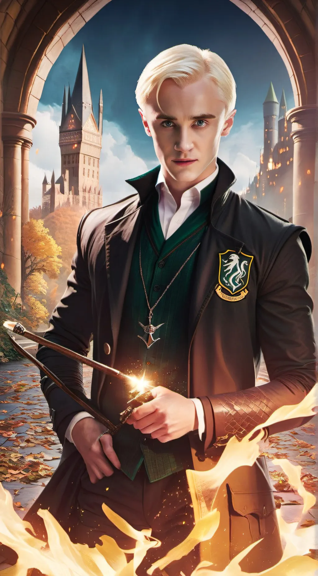 ai character: Draco Malfoy background