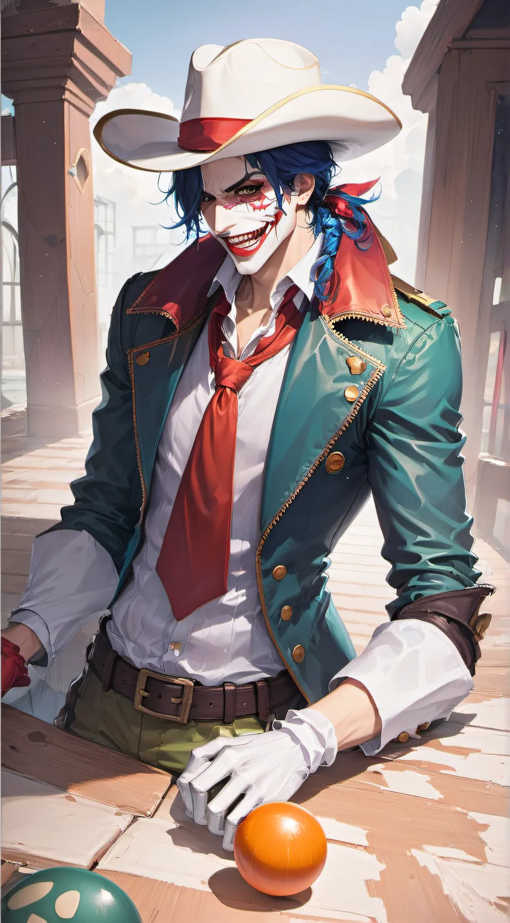 ai character: Buggy background