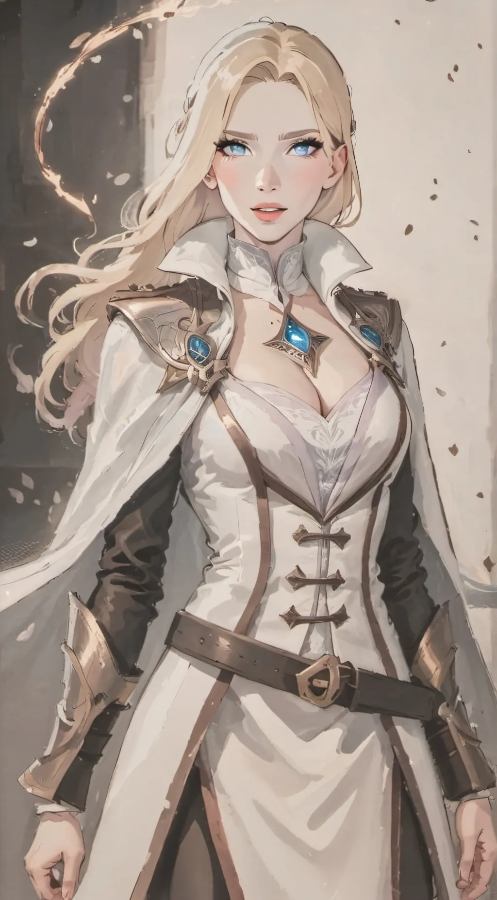 ai character: Violet Decourt background