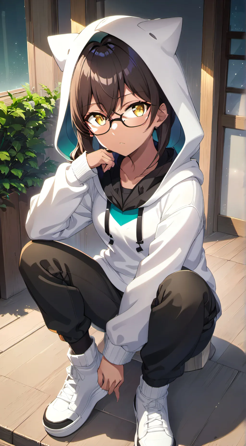ai character: Kitty witty background