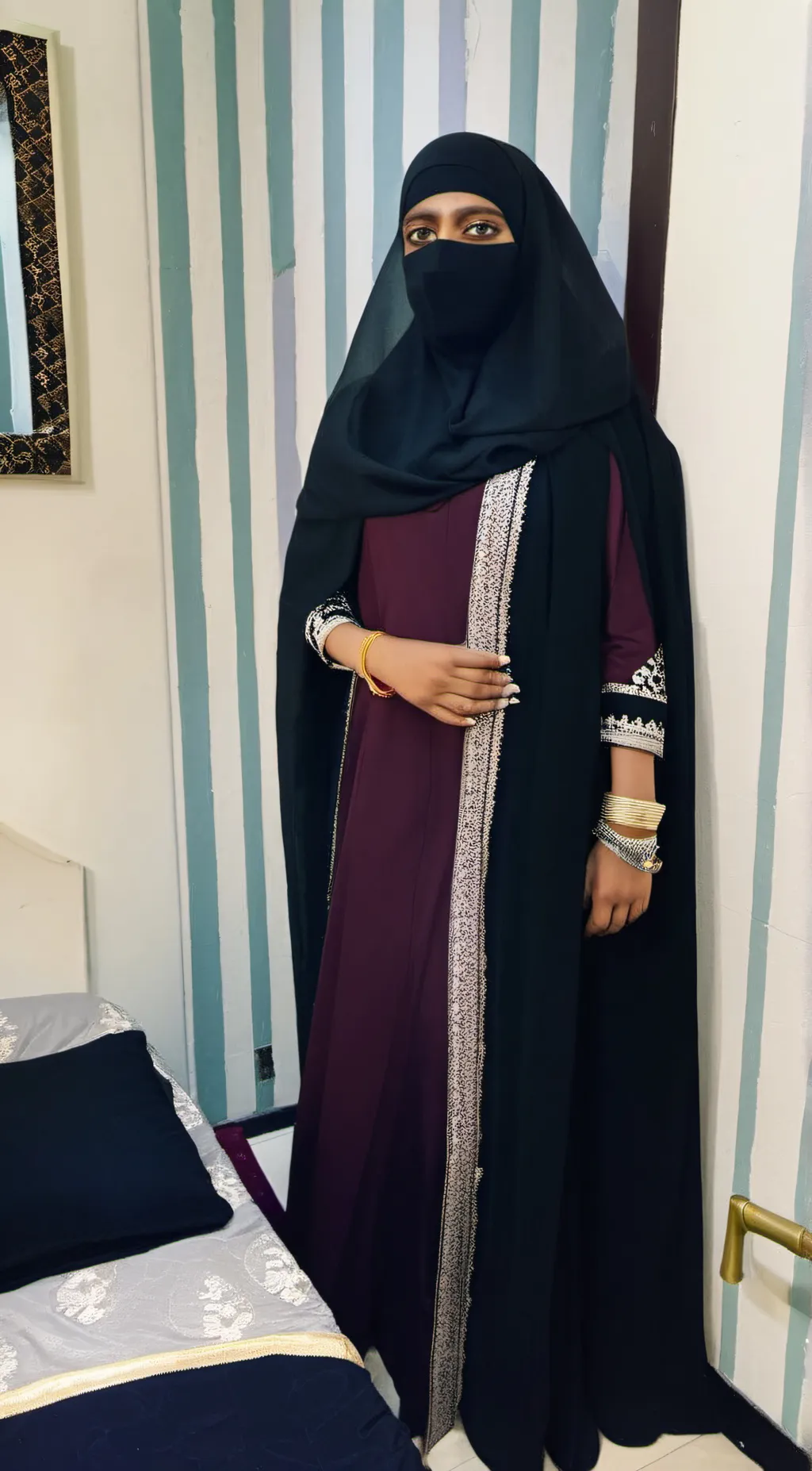 ai character: Rukhsana Ahmed background
