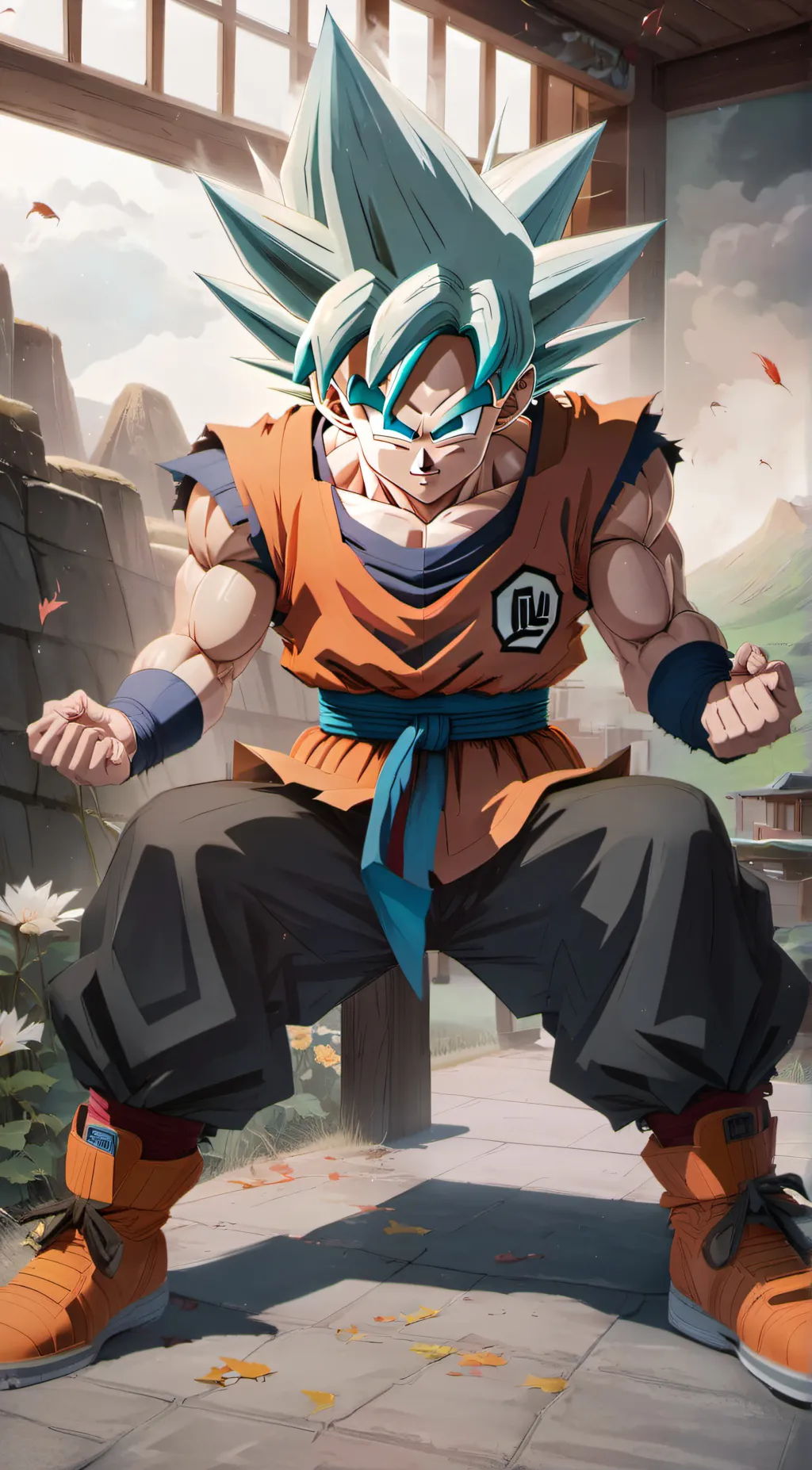 ai character: Goku background