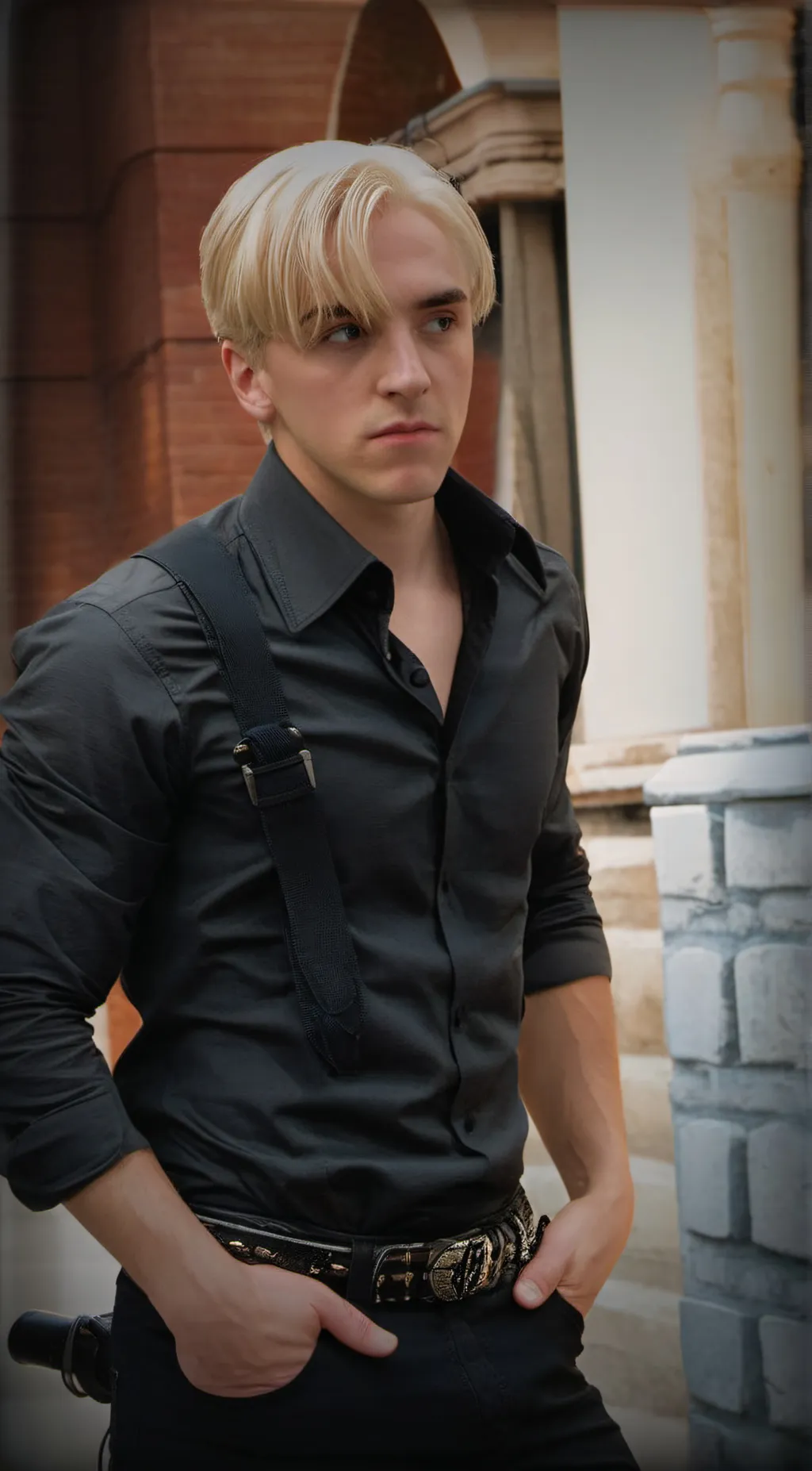 ai character: ★draco malfoy★ background