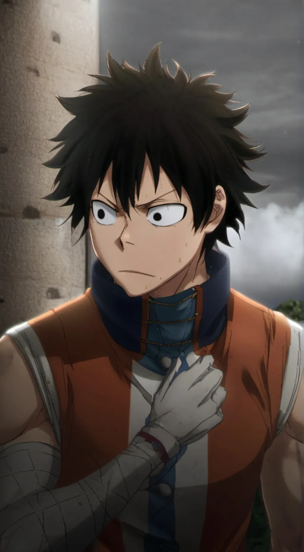 ai character: Sero  background