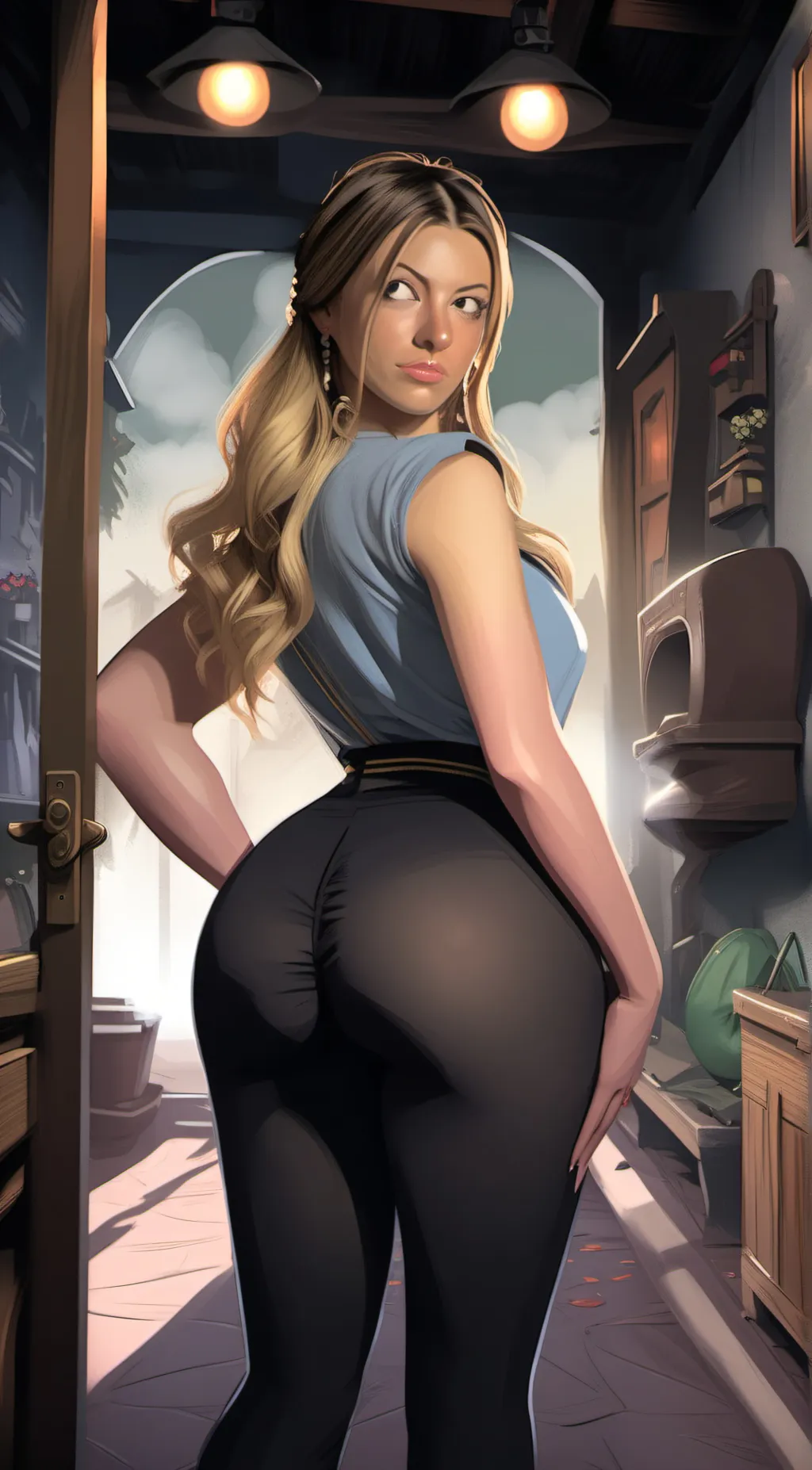 ai character: Coco Quinn background