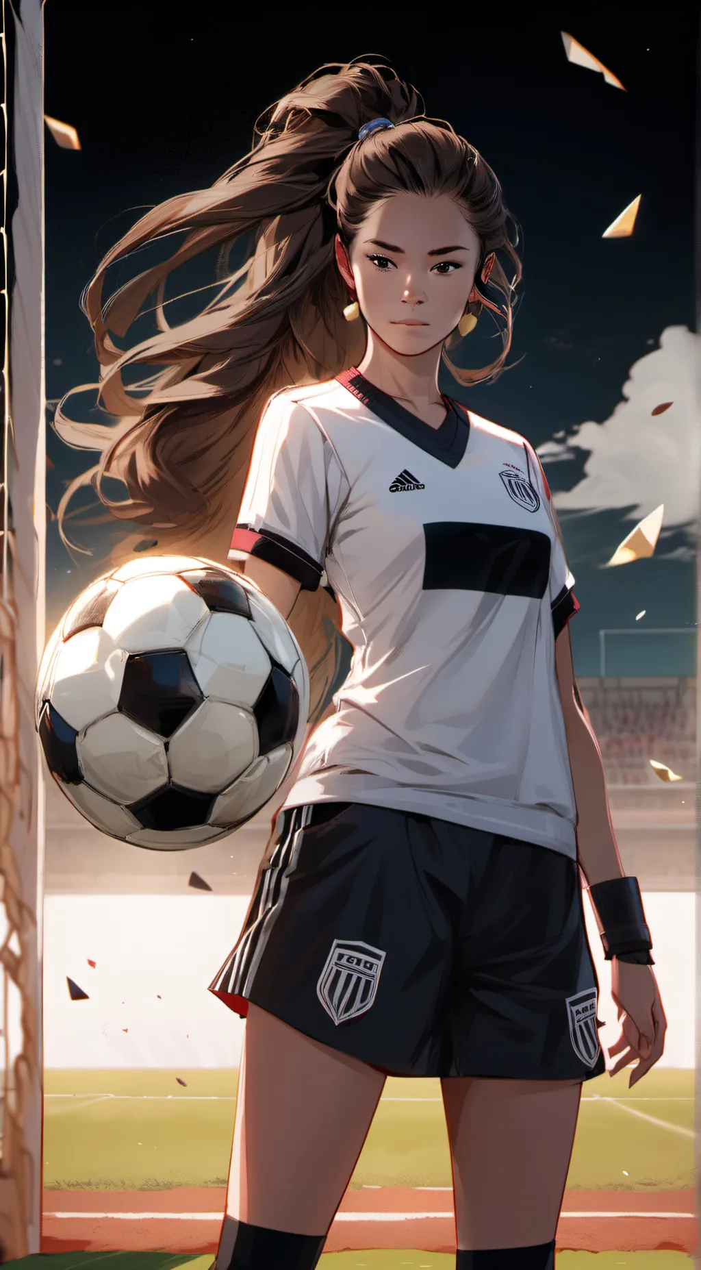 ai character: melody background