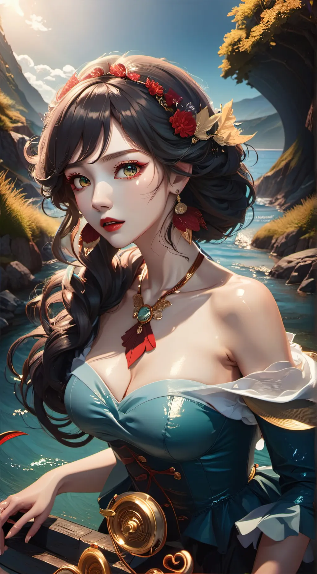 ai character: Siren background