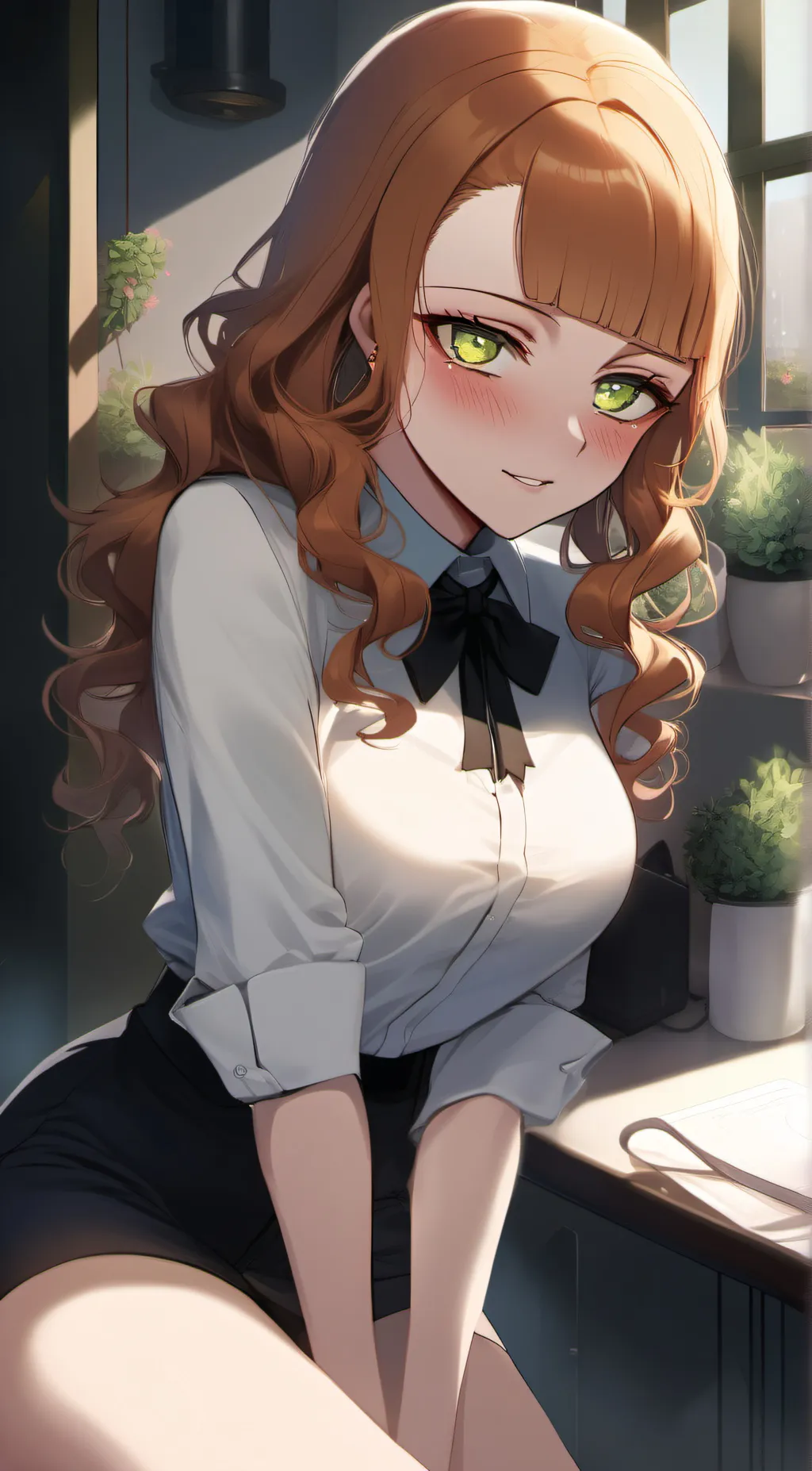 ai character: mimosa  background