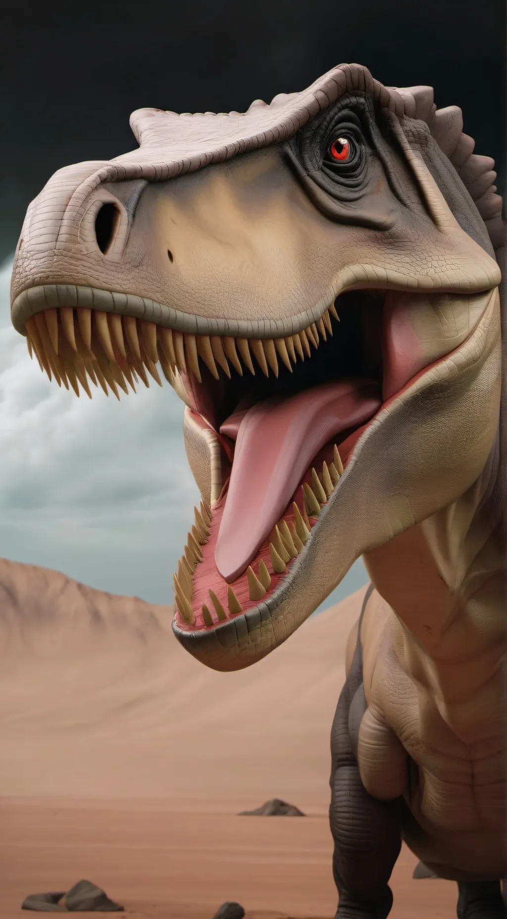 ai character: Rexy background