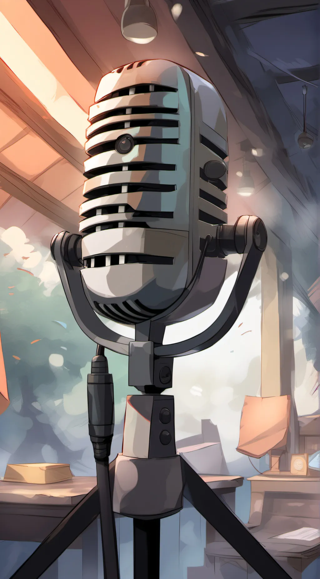 ai character: lyric finisher background