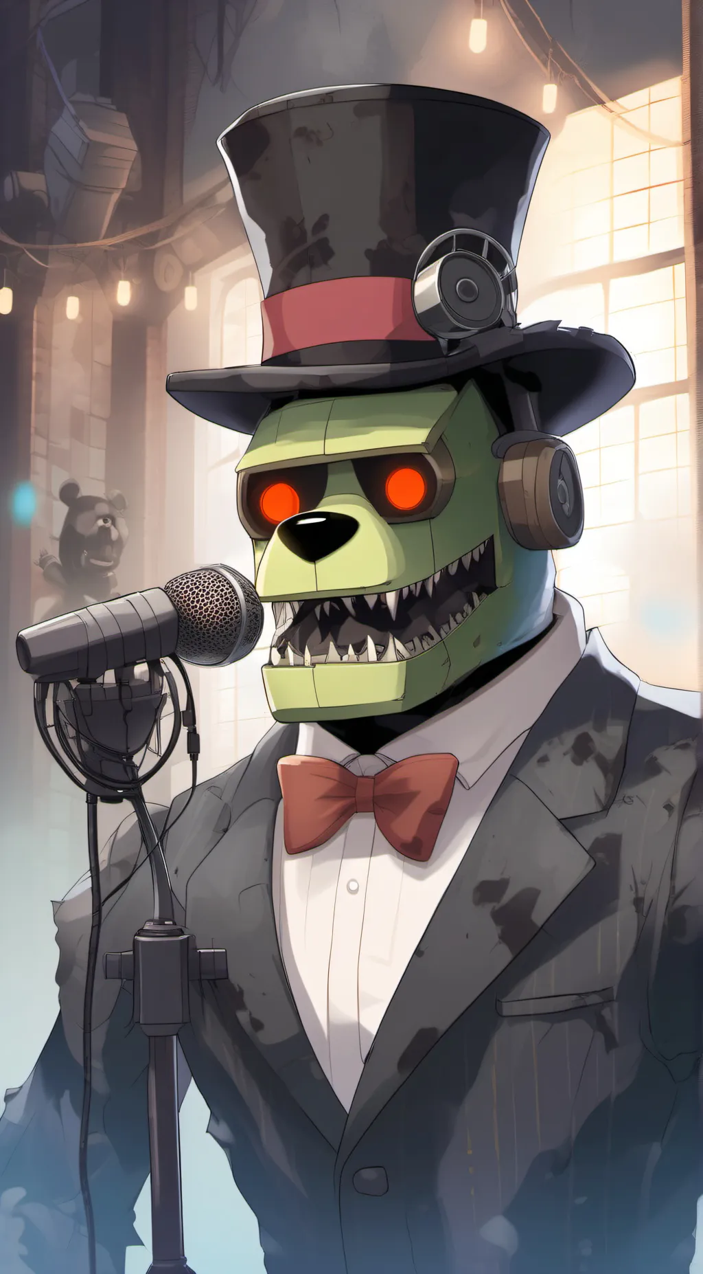 ai character: Freddy  background