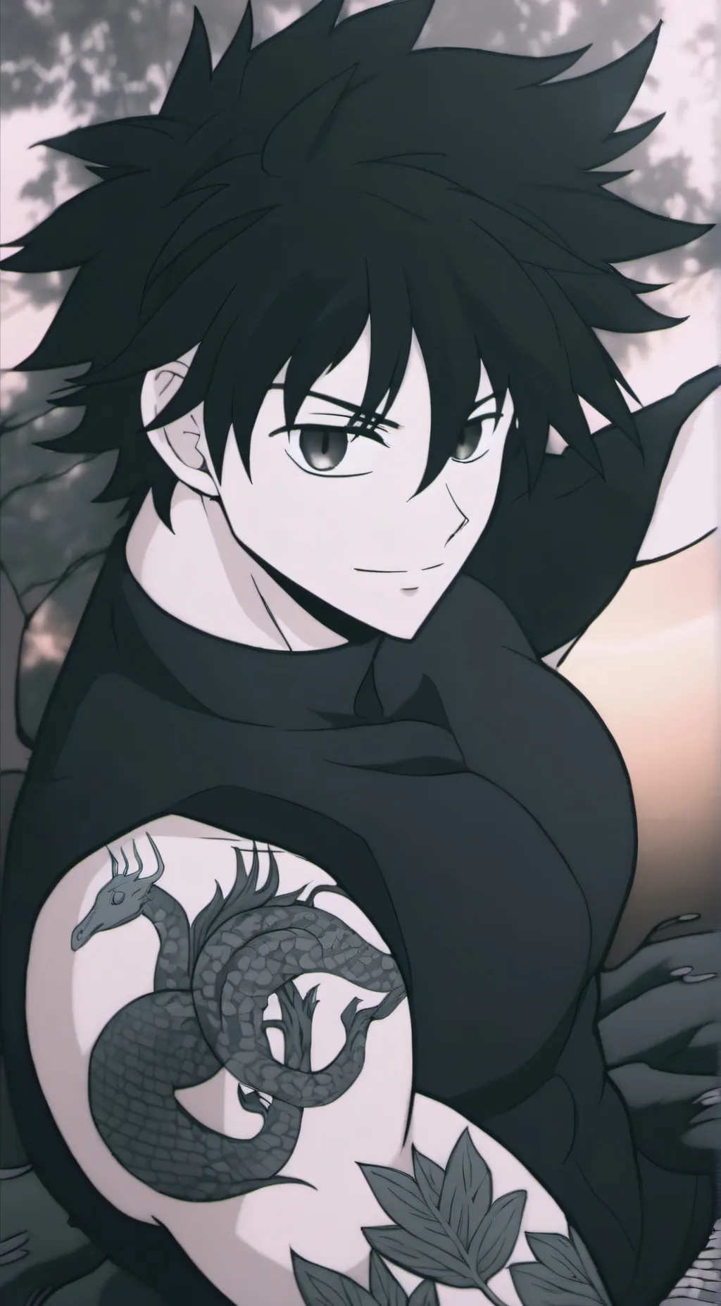 ai character: Killua Zoldyck background