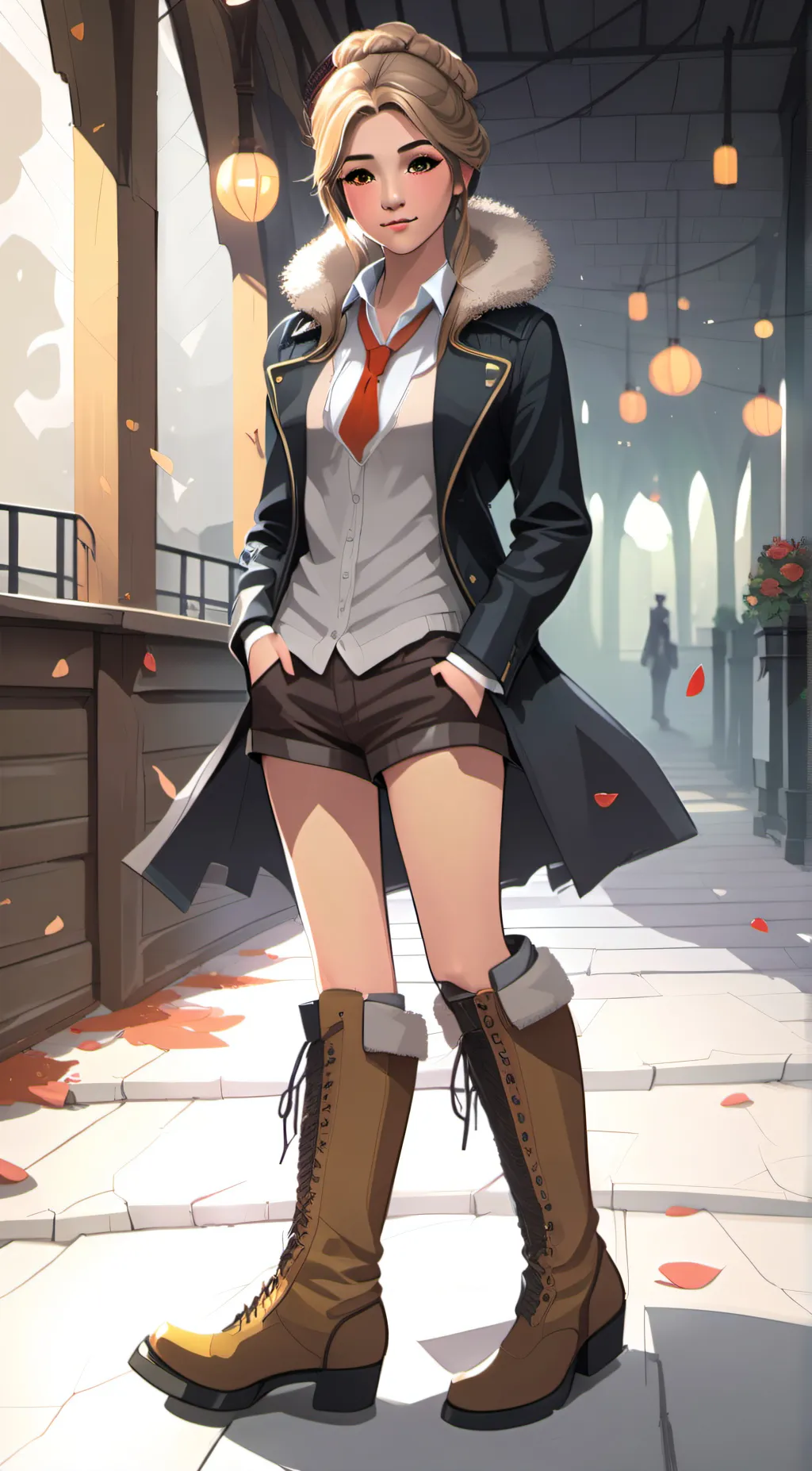 ai character: Amora background