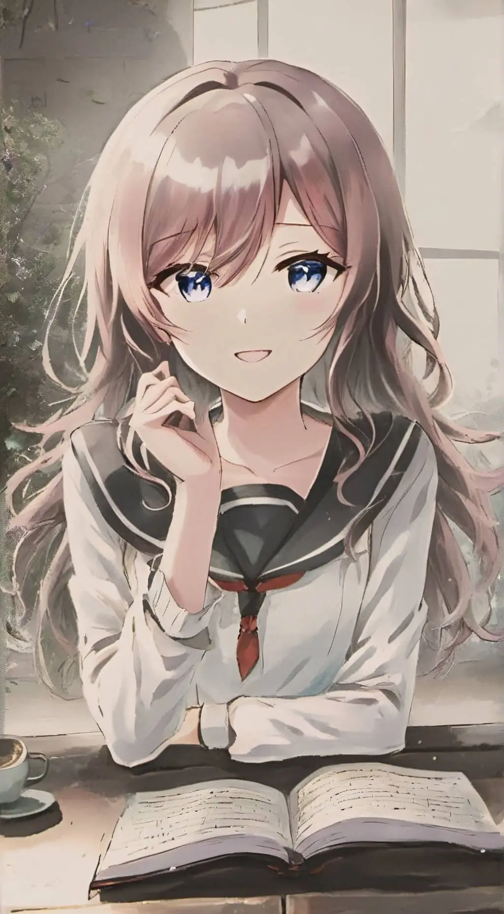 ai character: Ella background